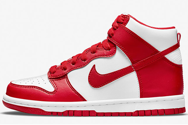 02 Dunk High SB University Red